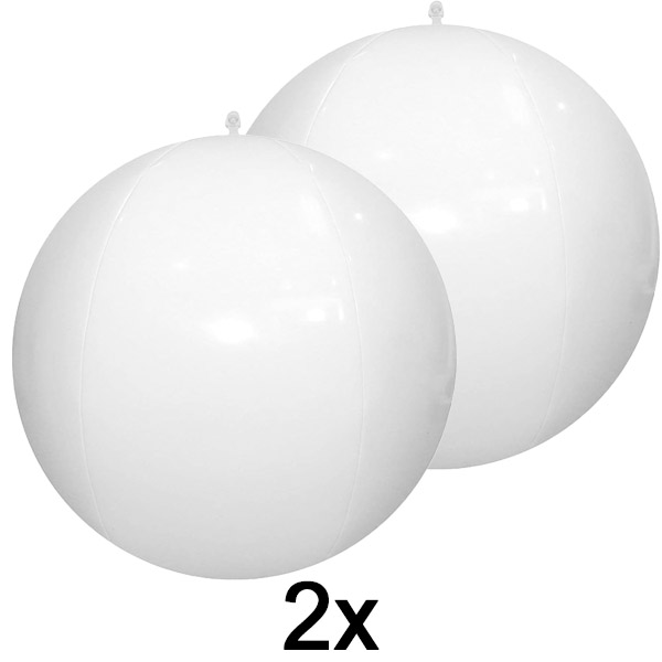 2x Plūduriuojantys pripučiami baseino žibintai | POOLGLO