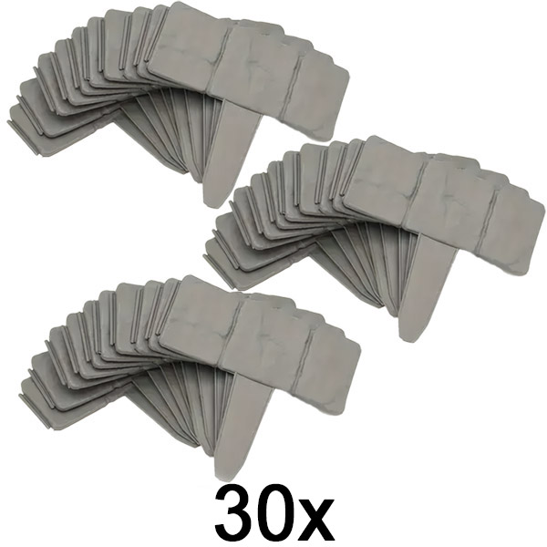 3x Akmeninė sodo apvadas (10 vnt.) | MINIFENCE