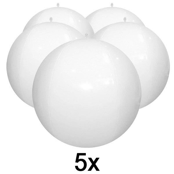 5x Plūduriuojantys pripučiami baseino žibintai | POOLGLO