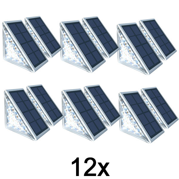 6x Vandeniui atspari saulės lempa (2 vnt.) | LUMOSTEP