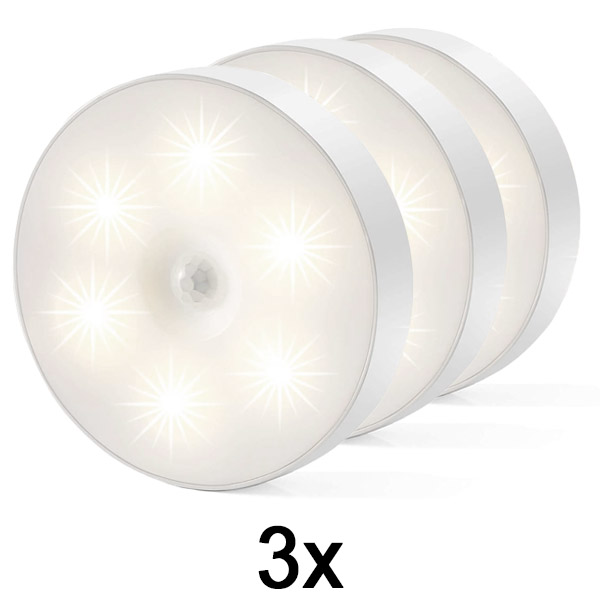 3x Išmani LED lempa su judesio jutikliu | LUMISIGN