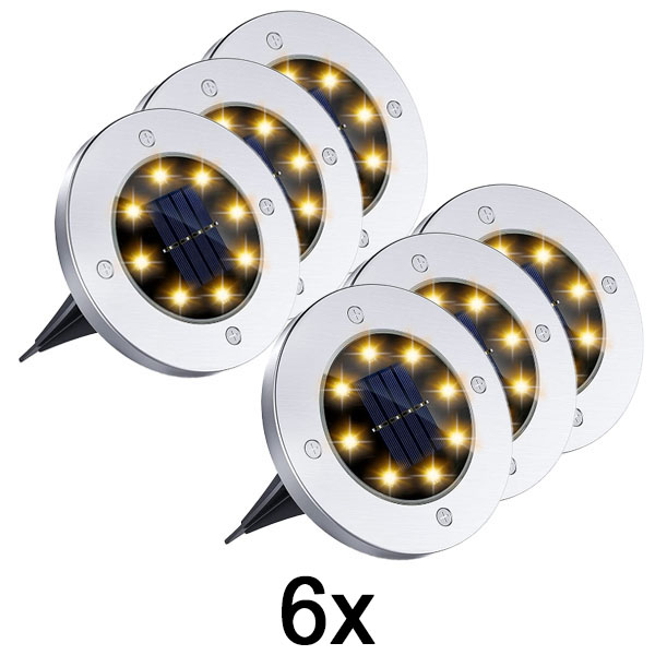 2x Lauko saulės grindų šviestuvai (3 vnt.) | LUMIGARD