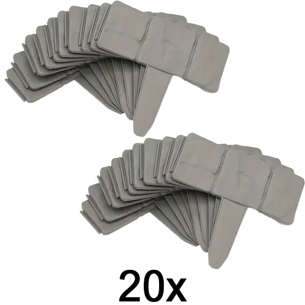 2x Akmeninė sodo apvadas (10 vnt.) | MINIFENCE