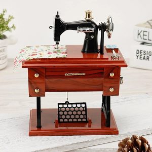 Retro siuvimo muzikos dėžutė | MUSISEW