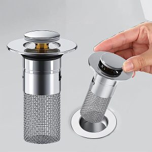 Nuo užsikimšimo apsaugantis kriauklės filtras | DRAINOX